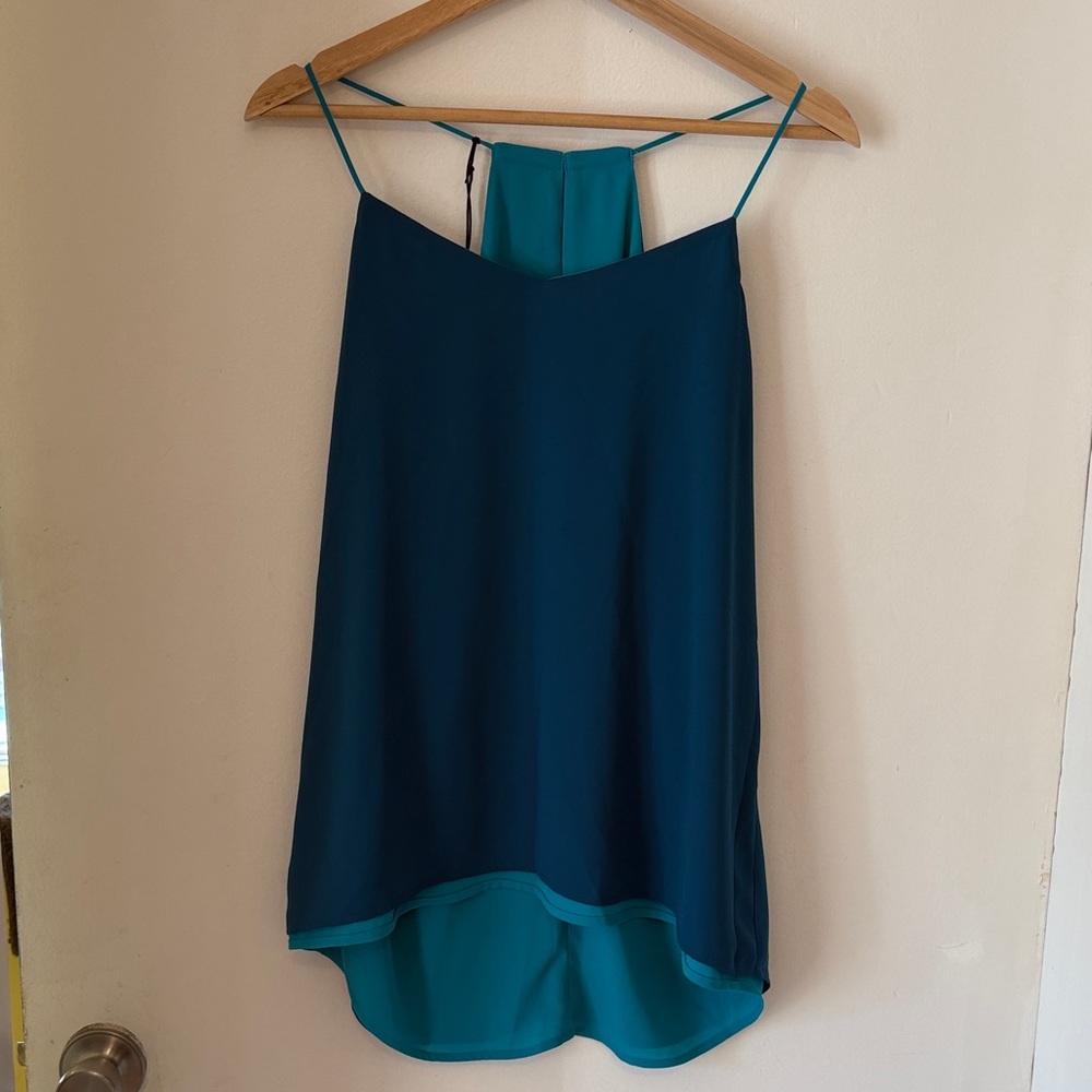 Express Reversible Teal and Blue Barcelona Cami Size Med